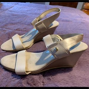 Anne Klein Wedge Sandals